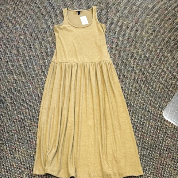 NWT Universal Threads Drop Waste Soft Sweater Type Maxi Dress Size Large - Picture 2 of 3